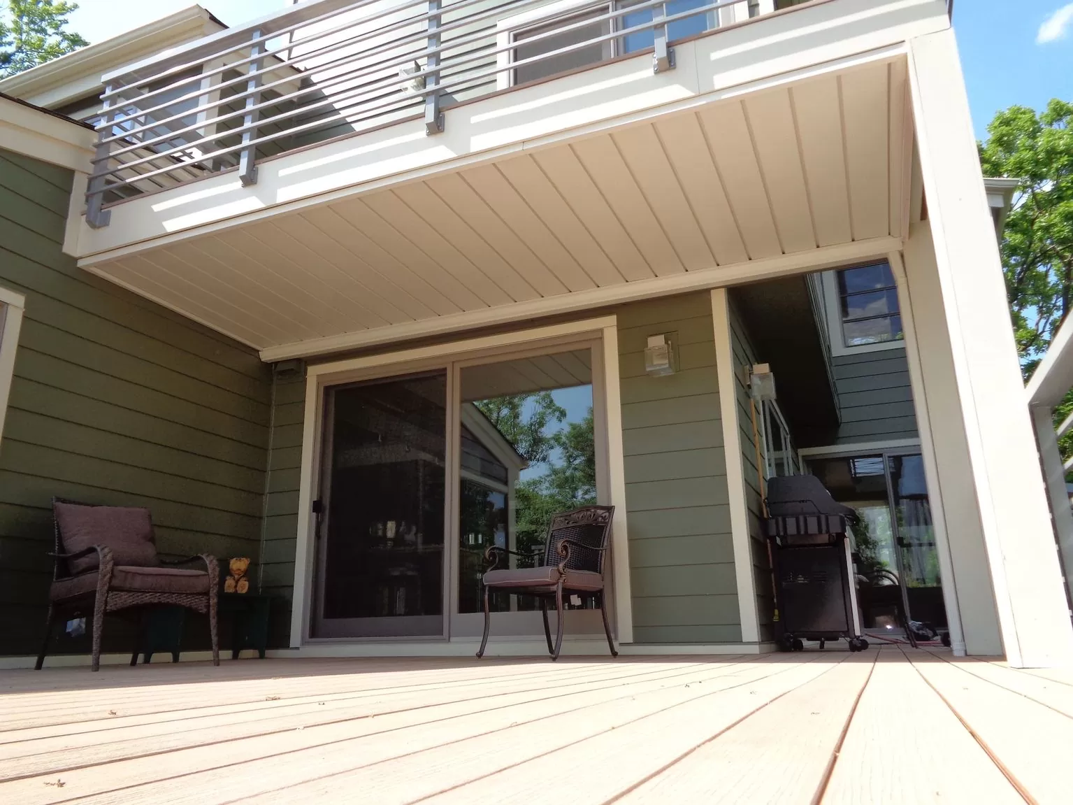Under Deck Oasis project detail by Trenkle Construction